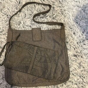 Denim And Gold Sparkle